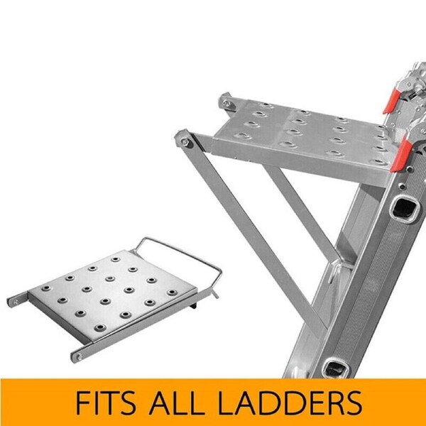 Ladder Work Platform Extension Ladders Work Ladder Tray for Painters & Tool Hold