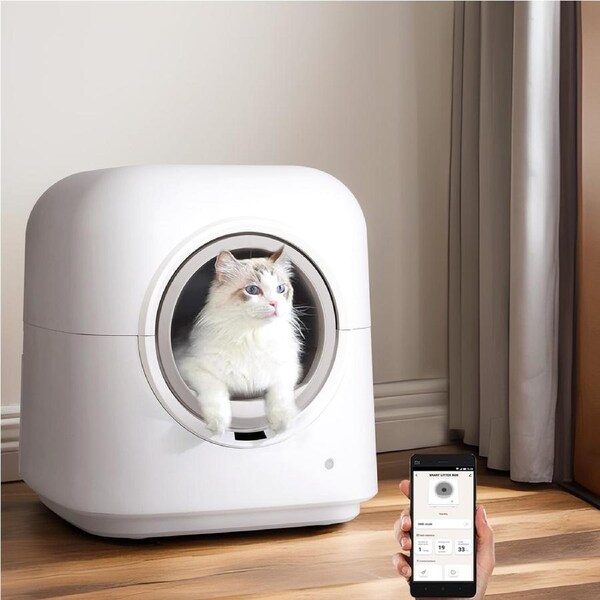 Automatic Cat Litter Box i.Pet Smart Self-Cleaning Large Kitty Toilet App Control