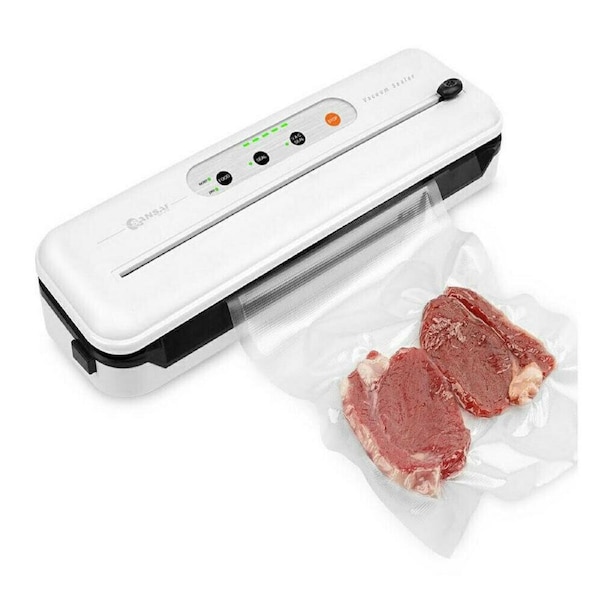 Sansai 110W Compact Dry Wet Food Vacuum Sealer ABS Material Removes oxygen