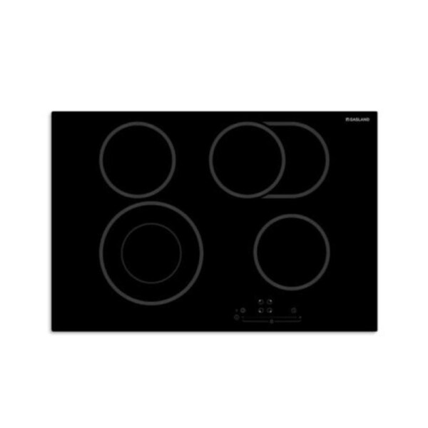 GASLAND chef 77cm Ceramic Cooktop 4 Cooking Zone Touch Control Hard Glass Electric Hob