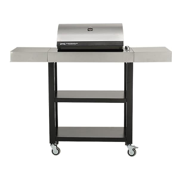 Crossray 1500W Electric Outdoor Dual Infra Red Heating Element Bbq With Trolley