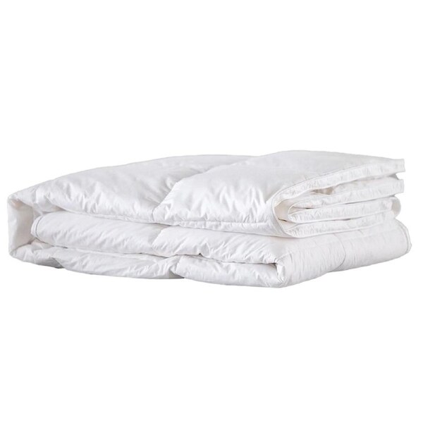 Oca Super King Size White Goose Feather And Down Boxed Quilt/Doona/Duvet