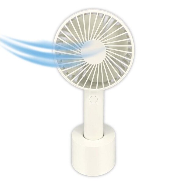 Deluxe Fan 2000mAh USB Mini Fan White