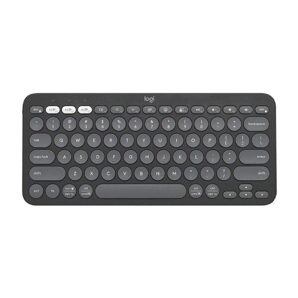 Logitech K380S Pebble Keys 2 Wireless Keyboard - Tonal Graphite [920-011753]