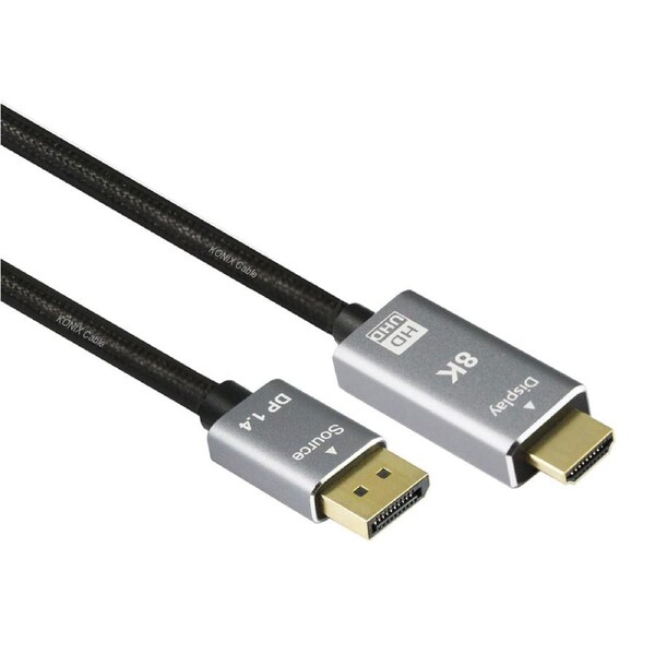 1M DisplayPort 1.4 to HDMI 2.1 Cable [CB-DP4-HD2.1-1M]