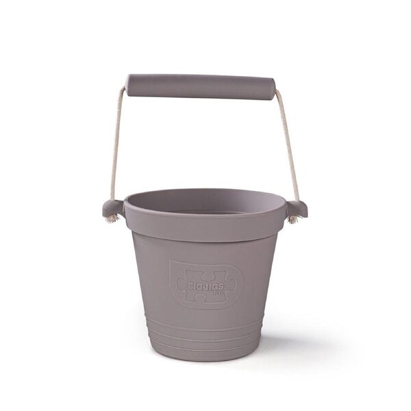 Stone Grey Adventure Silicone Bucket