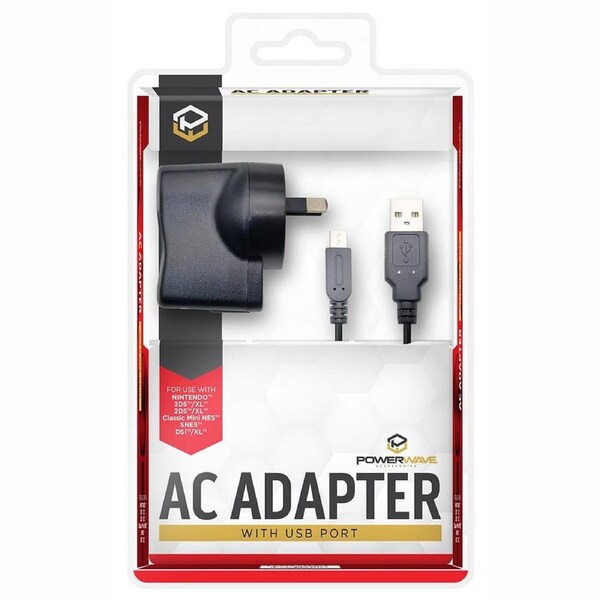 Powerwave 3DS AC Adapter