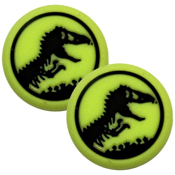 Thumb Grips x 2 For PS4 PS5 XBOXONE Xbox Series X Toggle Cover Cap Jurassic Park