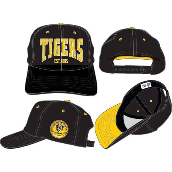 AFL Snapback DS Cap - Richmond Tigers - Hat - Mens - OSFM