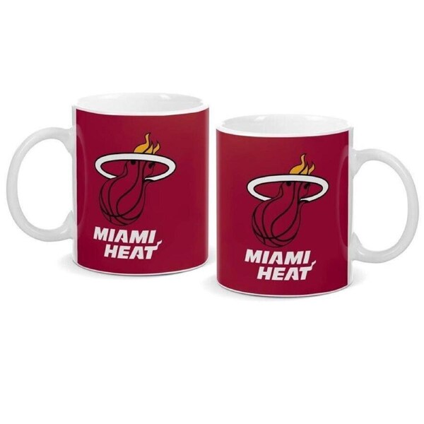NBA Coffee Mug - Miami Heat - Drinking Cup - Gift Box