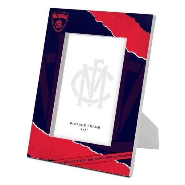 AFL Photo Frame - Melbourne Demons - 15cmx20cm - Picture Frame