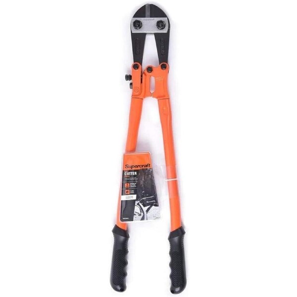 Supercraft 8mm Capacity Cr-Mo Steel Bolt Cutters Soft Grip Handle 600mm Long
