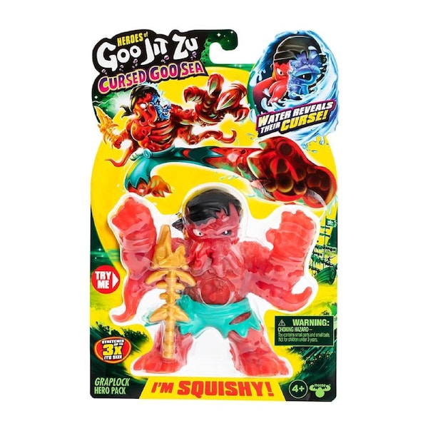 Heroes Of Goo Jit Zu S10 Cursed Goo Sea Hero Pack Childrens Toy Assorted 4y+