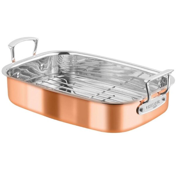 Chasseur Escoffier Induction Roaster 35x26cm - Brown