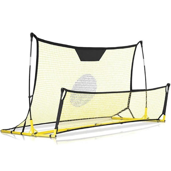 Prostrike 1.8m Soccer Rebounder Net Portable Volley Training Outdoor Football Pass Goal