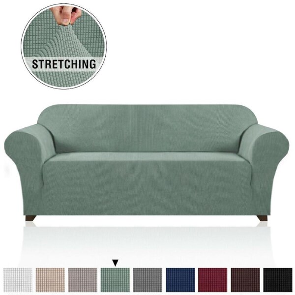 Stretch Sofa Covers Couch Covers Sofa Slip Cover Furniture Slipcovers Non Slip Sage / Four Seater