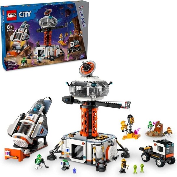 LEGO 60434 Space Base and Rocket Launchpad - City