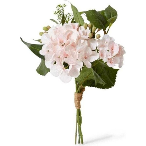 E Style 30cm Plastic Hydrangea Sadie Bouquet Artifical Flower Decor Pink