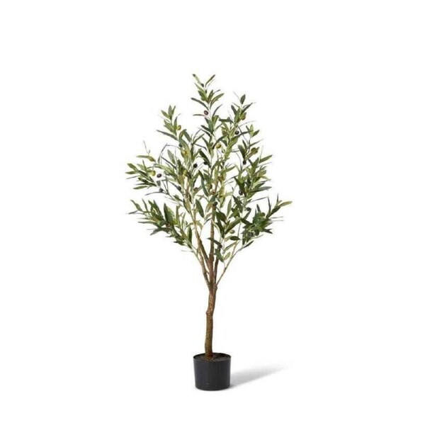 E Style 122cm Olive Tree Artificial Plant Fake/Faux Home Room Decor Green