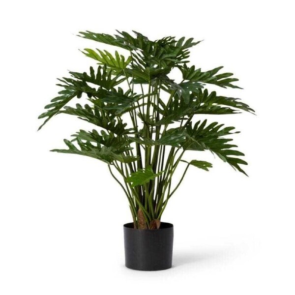 E Style 75cm Philodendron Lacy Potted Artificial Plant Decor Green