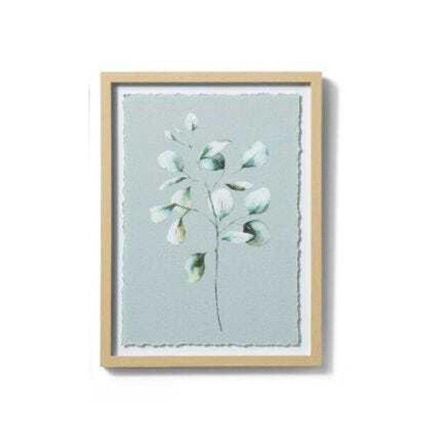 E Style 30x40cm Native Leaf Parchment Paper Wall Art Decor Painting Assorted