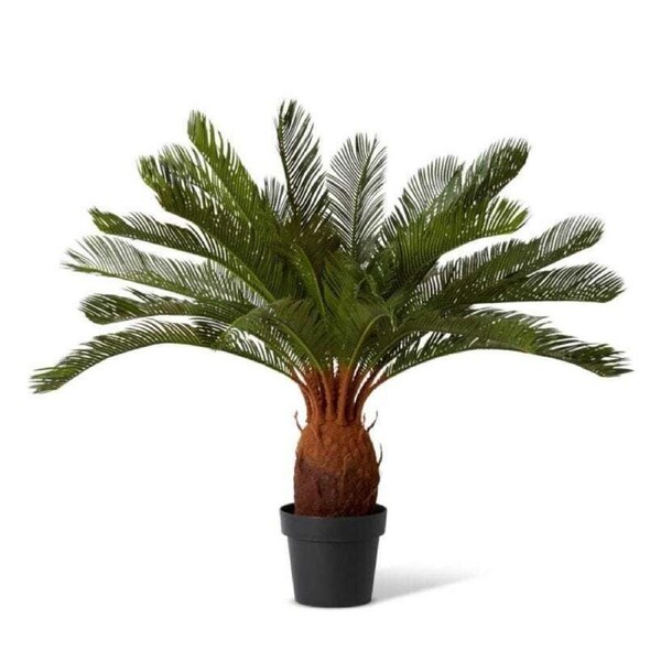 E Style 93cm Cycas Potted Artificial Plant Fake/Faux Home Room Decor Green