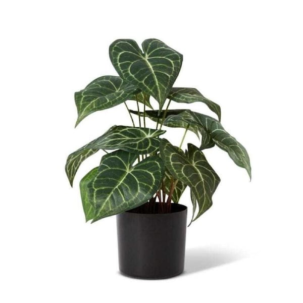 E Style 42cm Anthurium Artificial Potted Plant Fake/Faux Home Room Decor