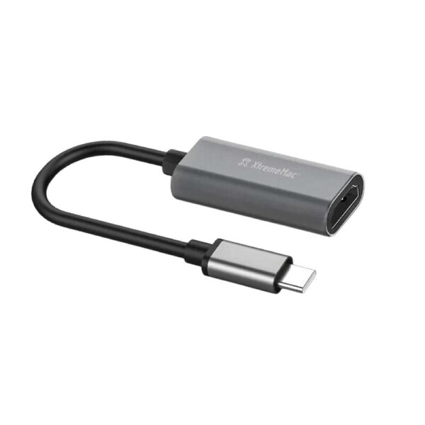 Xtrememac USB-C to HDMI Female TV Audio Visual Computer Laptop Adapter Cable