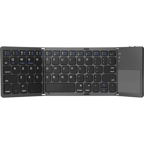 XtremeMac Foldable & Rechargeable Bluetooth Keyboard Integrated TouchPad