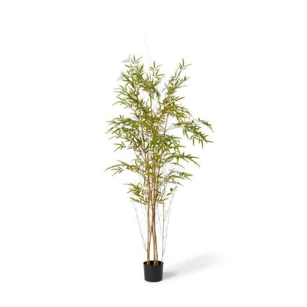 E Style 180cm Plastic Bamboo Guadua Tree Artificial Faux Plant Decor Green