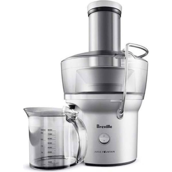 Breville 900W Compact Electric Juice Fountain Juicer/Extractor w/Pulp Container