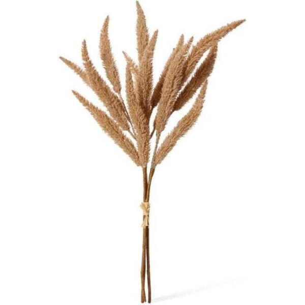 E Style 65cm Plastic Foxtail Decor Bundle Artifical Faux/Fake Flower Brown