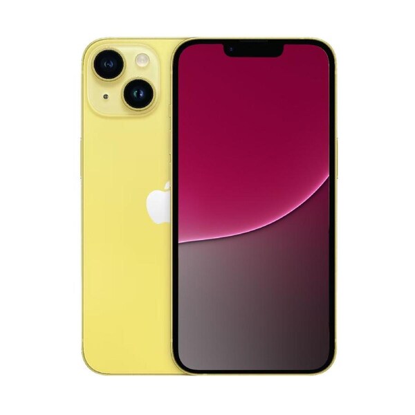 Apple iPhone 14 (256GB, Yellow) - Excellent Refurbished