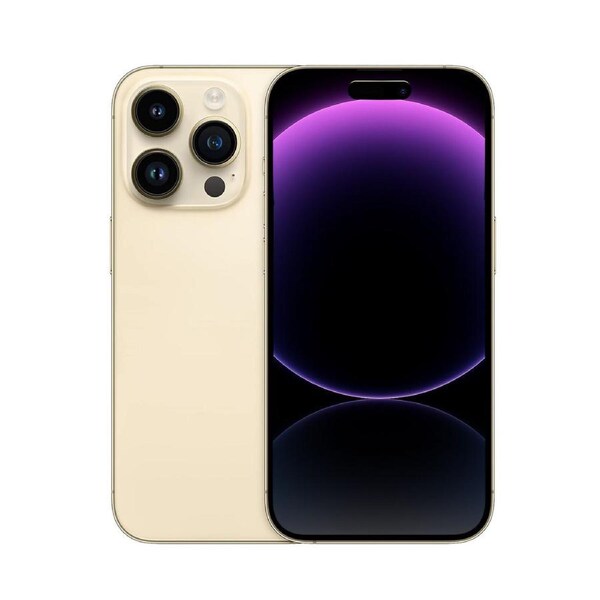 (Refurbished) Apple iPhone 14 Pro 128GB Gold (Very Good Condition)