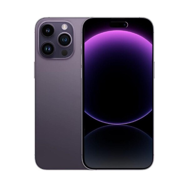 (Refurbished) Apple iPhone 14 Pro Max 256GB Deep Purple (Excellent Condition)