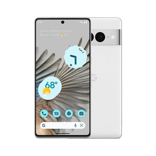 (Refurbished) Google Pixel 7 Pro 128GB White (Excellent Condition)