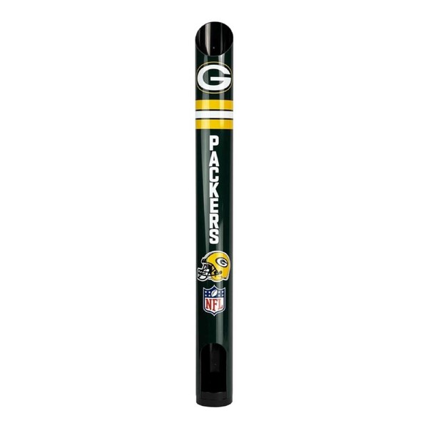 NFL Stubby Cooler Dispenser - Green Bay Packers - Fits 8 Coolers - Wall Mount