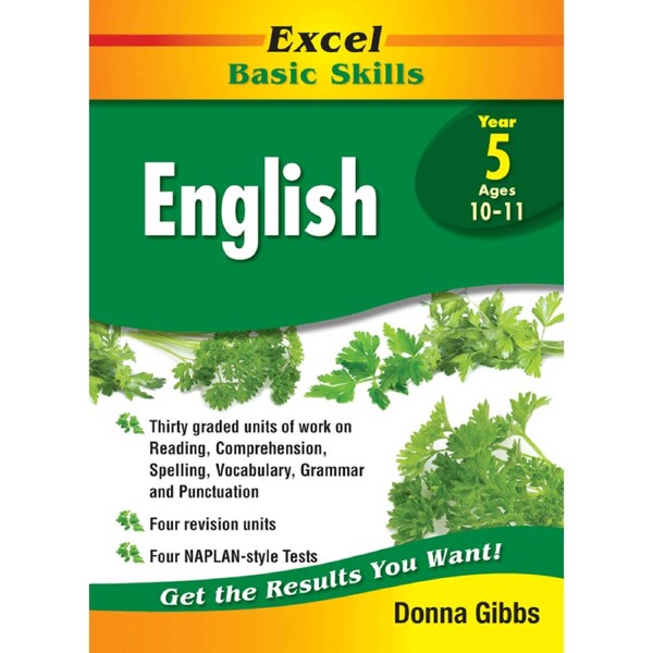 Excel Basic Skills: English Year 5
