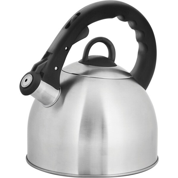 Avanti 2.5L Whistling Kettle Stainless Steel Novara Camping Tea Stove Top