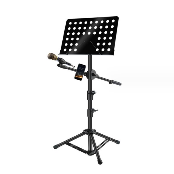 Adjustable Stage Stand 1.7M Heavy Duty Large Metal Music Sheet Folding
