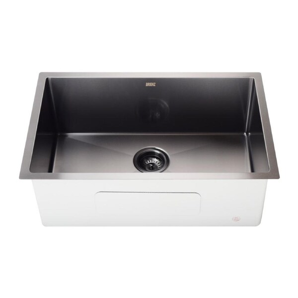 700x450mm Handmade Stainless Steel Undermount / Topmount Kitchen Laundry Sink with Waste