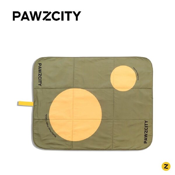 Pawzcity 90cm Waterproof Dog/Cat Travel Mat Outdoor Portable Pet Pad Avocado
