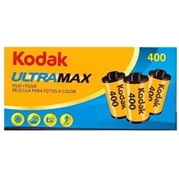 Kodak GC UltraMax 400 ISO 35mm 24 Exposure (3 Pack) - Colour Negative Film