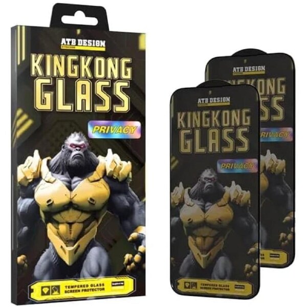 2PCS for iPhone 15 [6.1 inch] Atouchbo Privacy Anti-Peep Tempered Glass Screen Protector