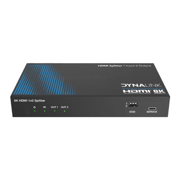 8K HDMI 2 Way Splitter