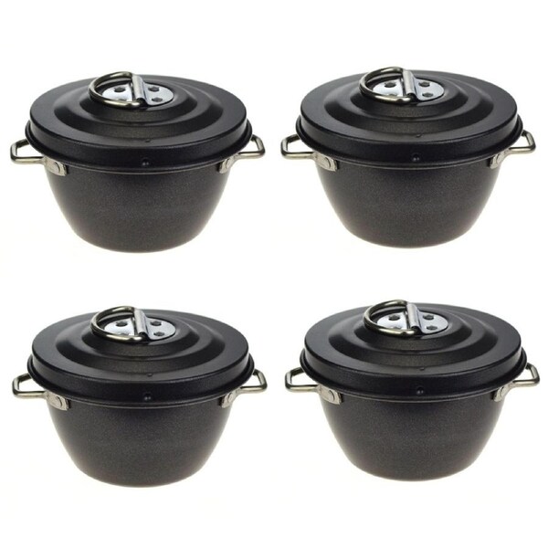Avanti Mini Non Stick Pudding Steamer - Set of 4