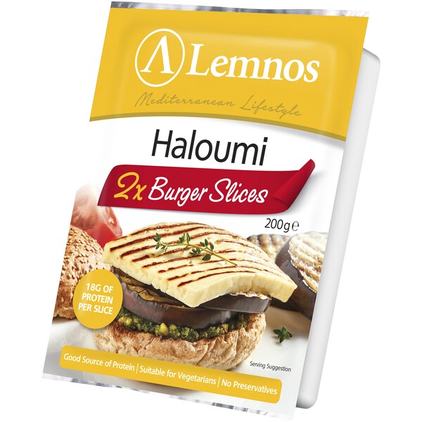 Lemnos Haloumi Burger Slices 200g