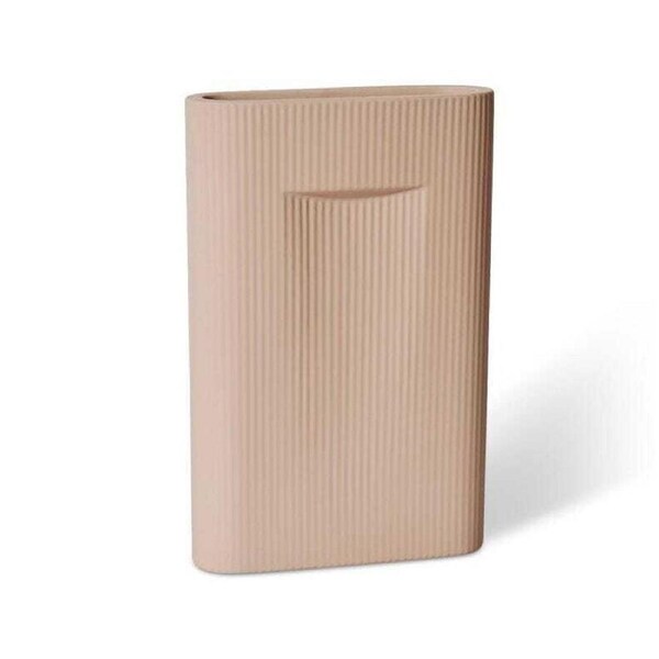 E Style Keziah 36cm Ceramic Plant/Flower Vase Tabletop Home Decor Soft Pink