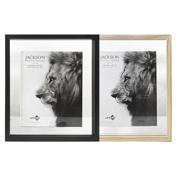 2x Unigift Jackson 20x25cm Floating Picture/Photo Frame Wall Hanging Decor Asstd
