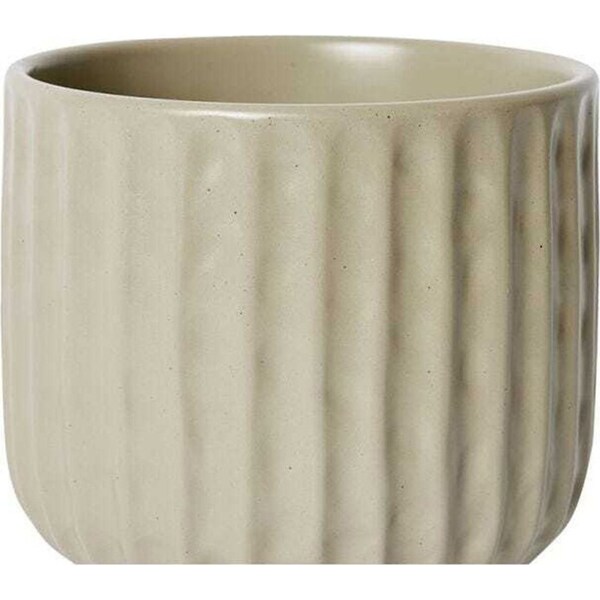 E Style Emery 17cm Ceramic Plant Pot Home Decorative Planter Round Green